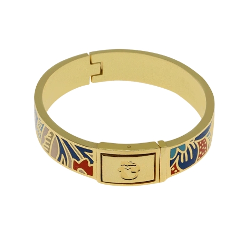 Decorated Enamel Bangles