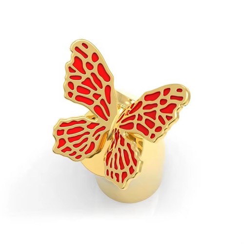 Metal Perfume Cap in Butterfly design